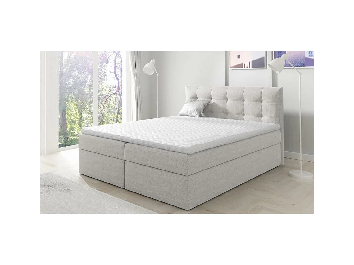 POLSTERBETT Topiq 144/203/103 beige