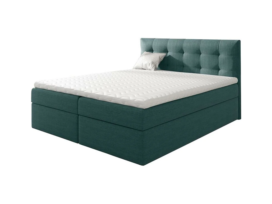 POLSTERBED Topiq 184/203/103 turquoise