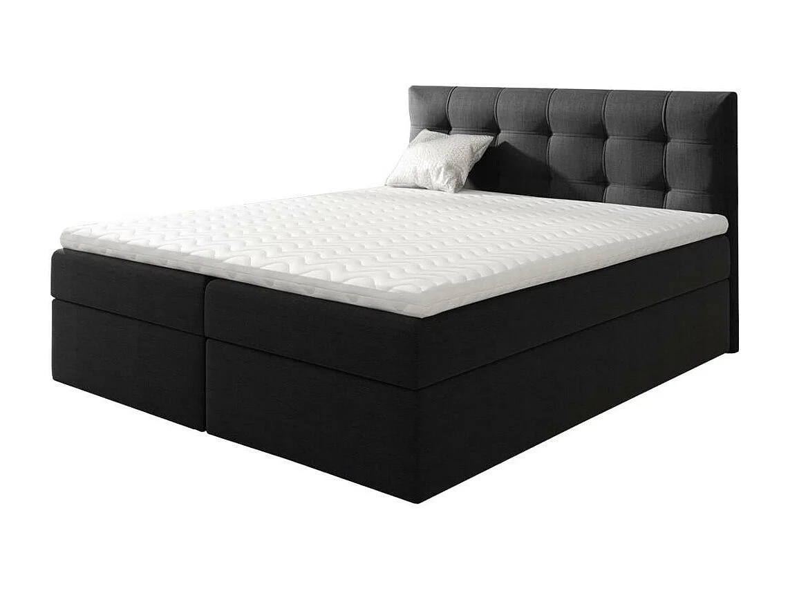 POLSTERBED Topiq 164/203/103 zwart