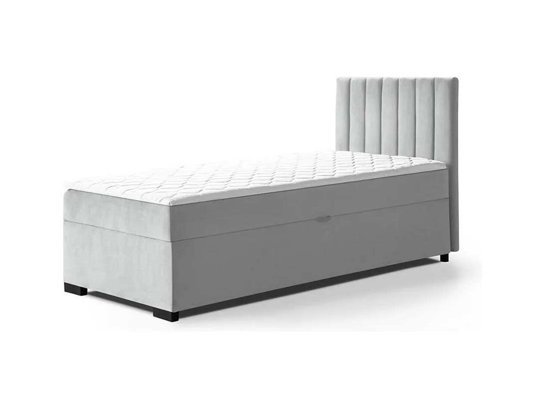 POLSTERBETT Eric 104/207/105 grau