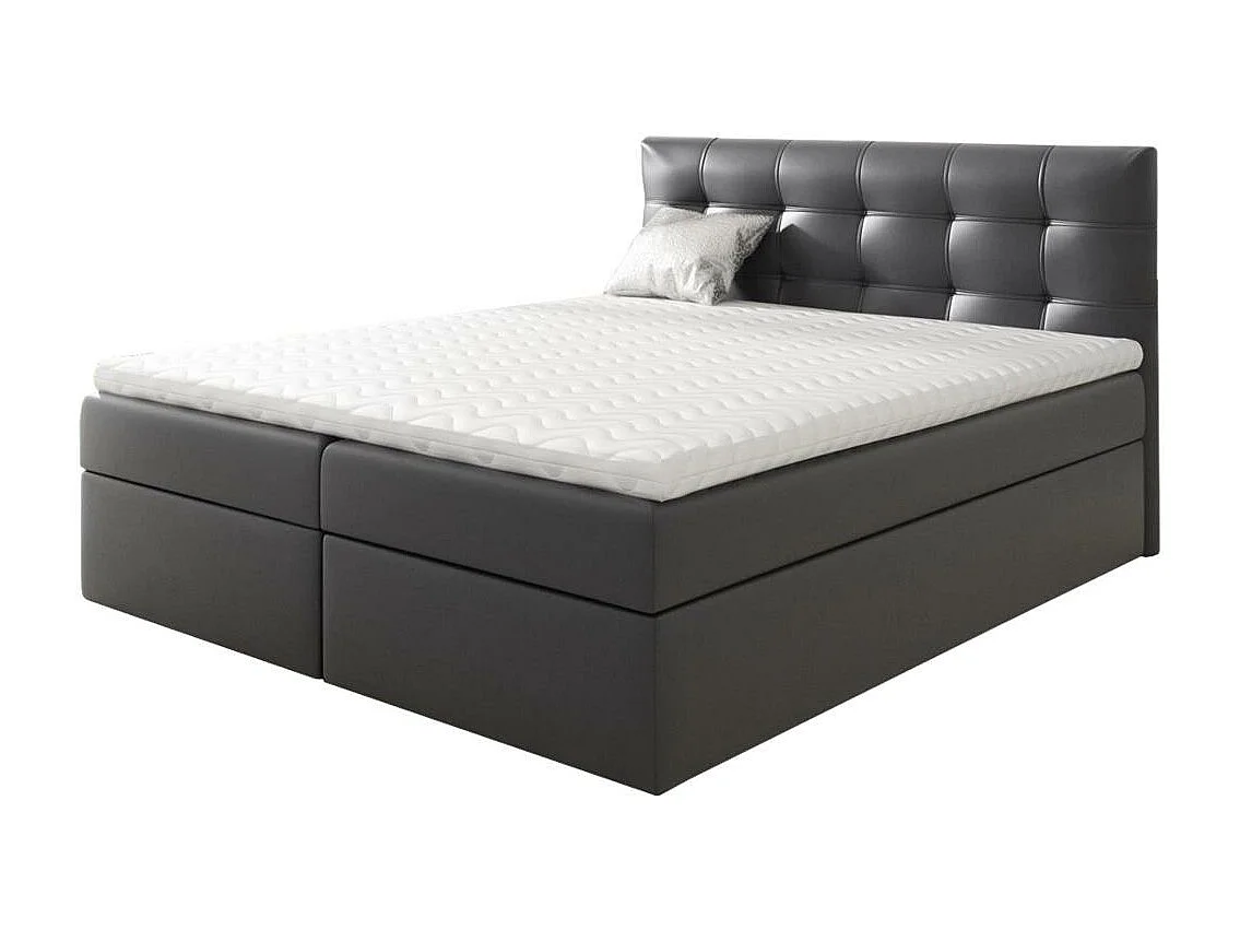 POLSTERBED Topiq 164/203/103 zwart