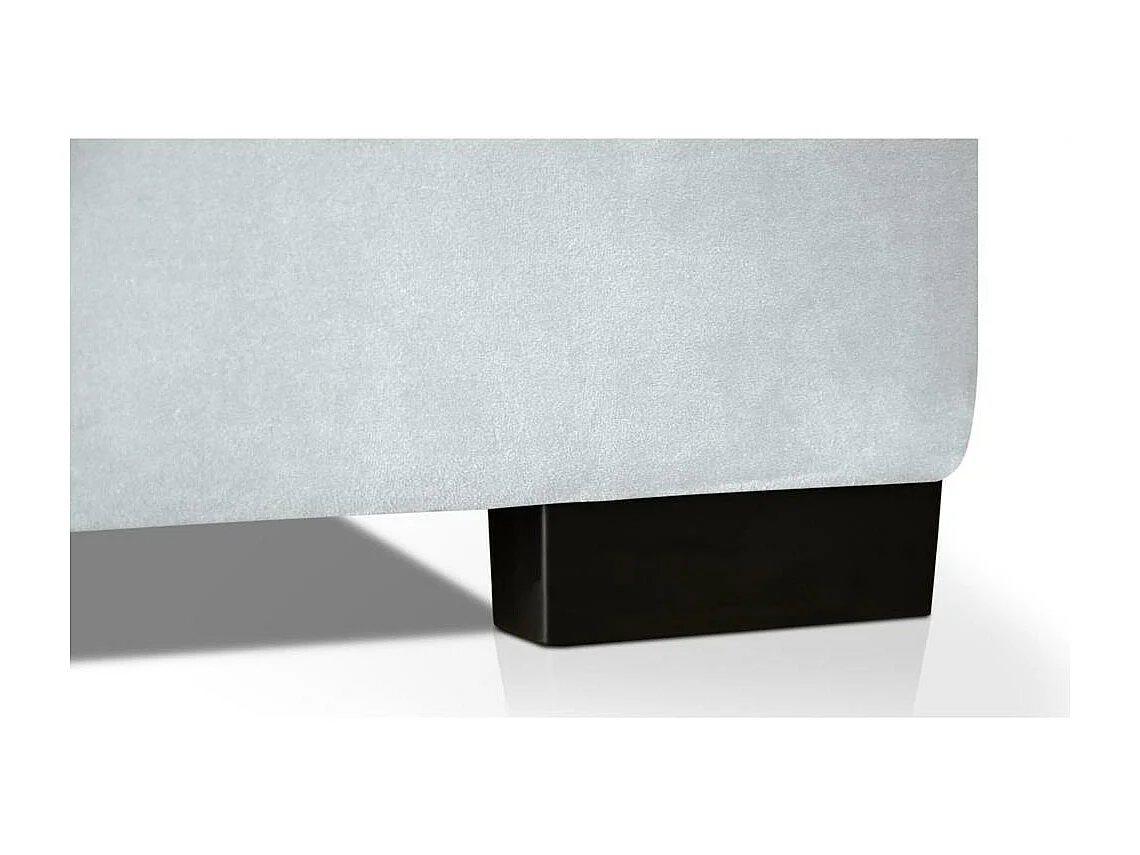 POLSTERBETT Eric 104/207/105 hellgrau