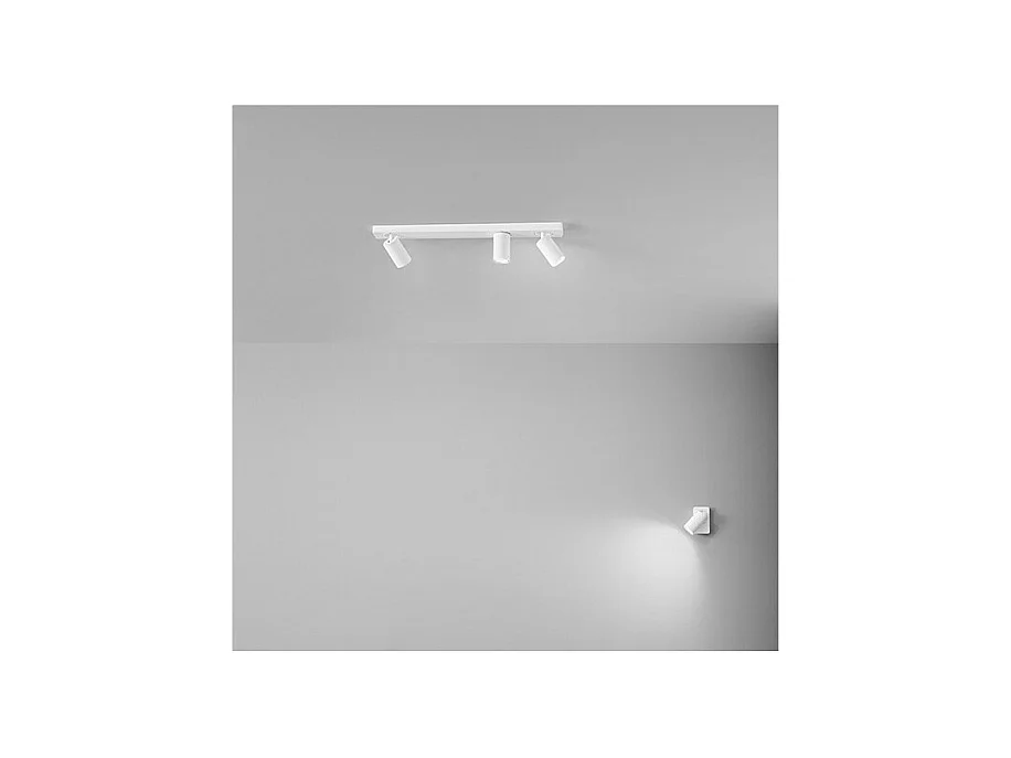 Aplique LED redondo branco ajustável ODDY 1xGu10 Perenz