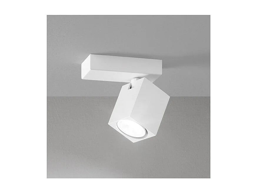 ODDY LED kinkiet regulowany kwadratowy Biały 1xGu10 Perenz