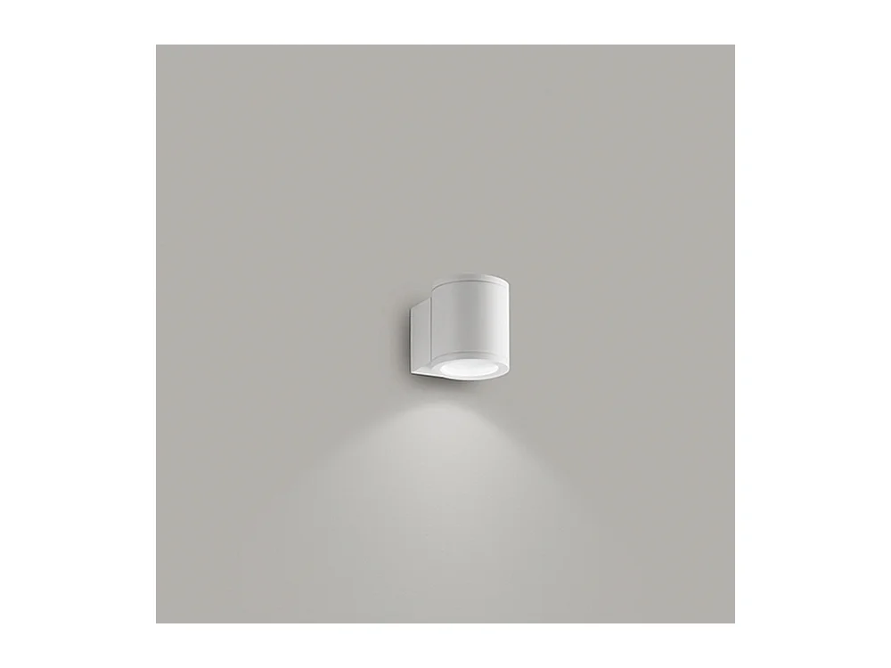 Lampe d'extérieur cylindrique pour 1gu10 6528 Perenz Blanc