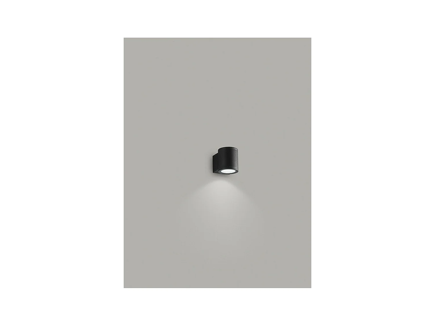 Lampe d'extérieur cylindrique pour 1gu10 6528 Perenz Blanc