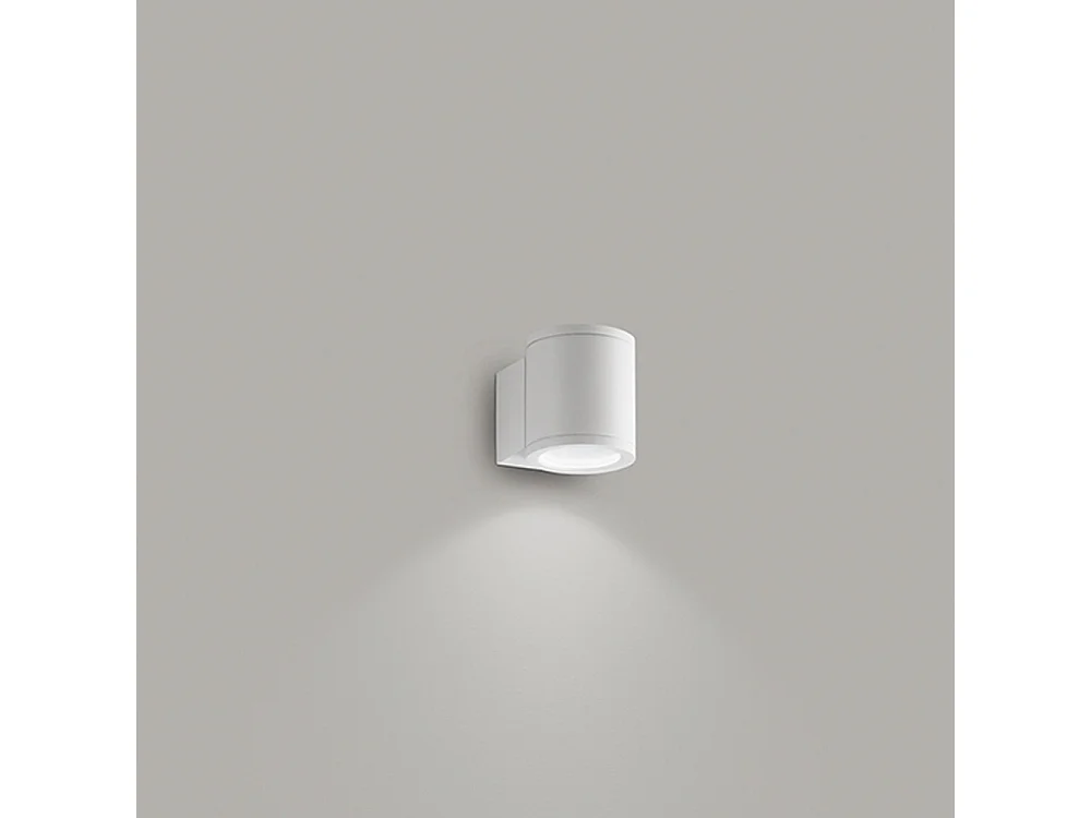 Lampe d'extérieur cylindrique pour 1gu10 6528 Perenz Blanc