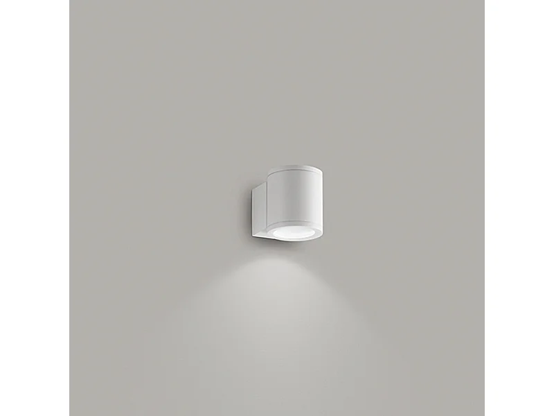 Lámpara cilíndrica de exterior para 1gu10 6528 Perenz Blanco