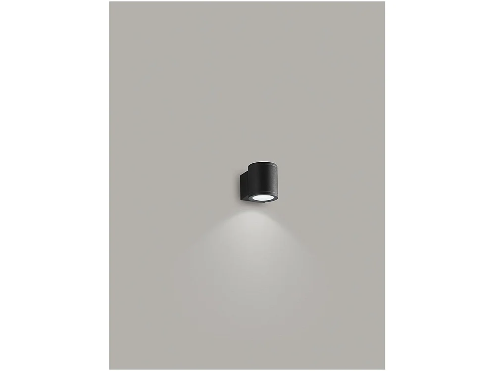 Lampe d'extérieur cylindrique pour 1gu10 6528 Perenz Graphite