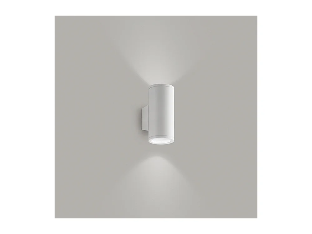 Lampe d'extérieur cylindrique pour 2gu10 6530 Perenz Blanc