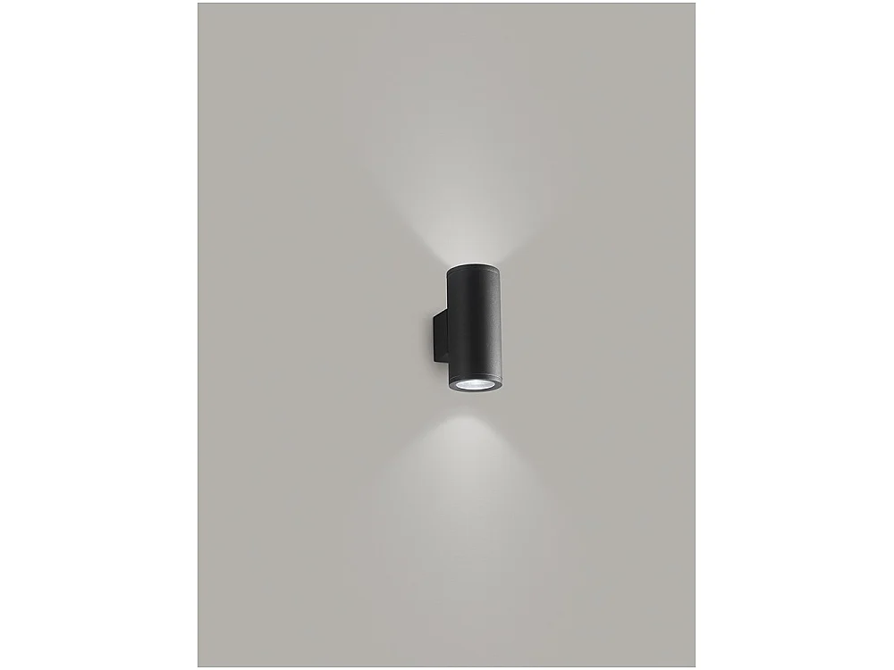 Lampe d'extérieur cylindrique pour 2gu10 6530 Perenz Graphite