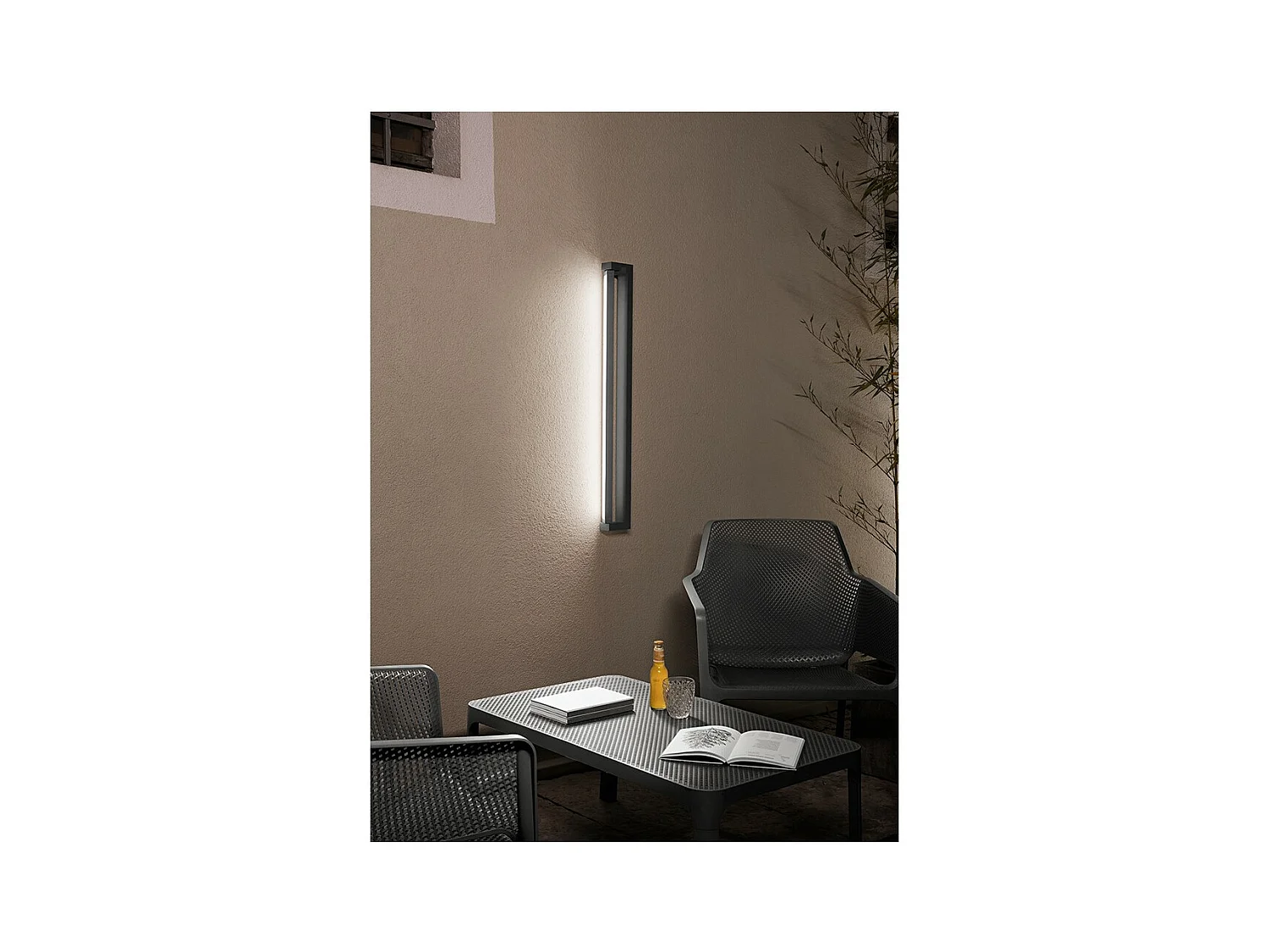Lampada a led da esterno SWAY MOOD di Perenz H90 cm Corten