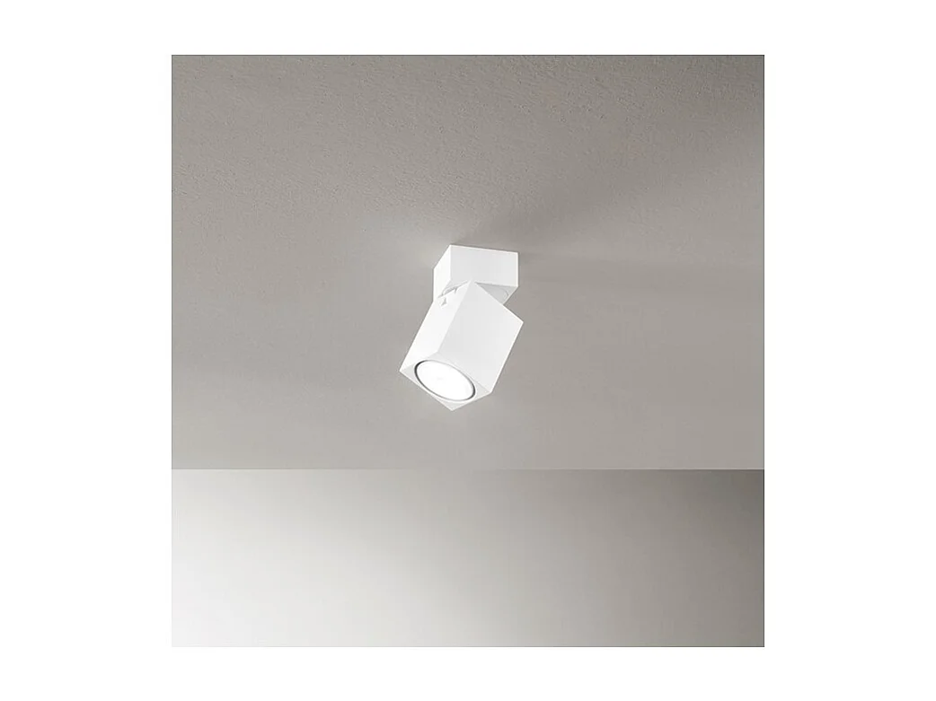 CONNECT LED kinkiet regulowany kwadratowy Biały 1xGu10 Perenz