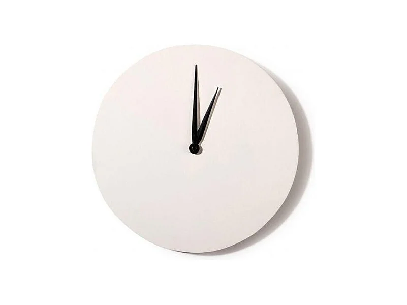 Horloge ronde en bois MDF à décorer Ø 30 cm