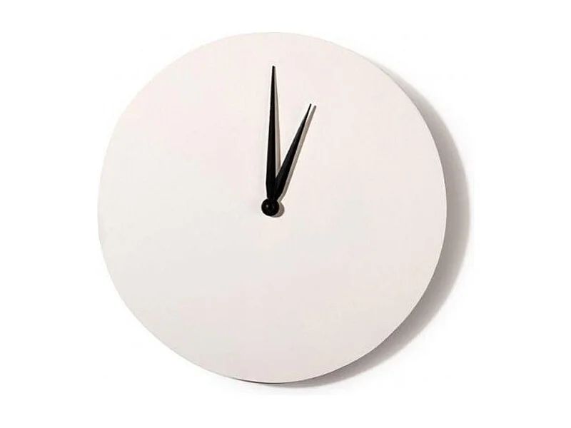 Horloge ronde en bois MDF à décorer Ø 30 cm