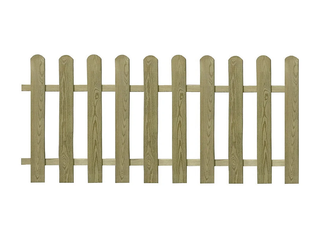 Valla clásica de pino Allegra 80x180 cm Nortene 80X180 CM