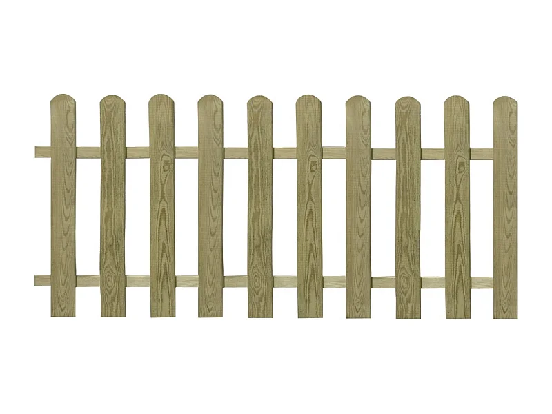 VALLA CLÁSICA DE PINO ALLEGRA 80x180 CM NORTENE