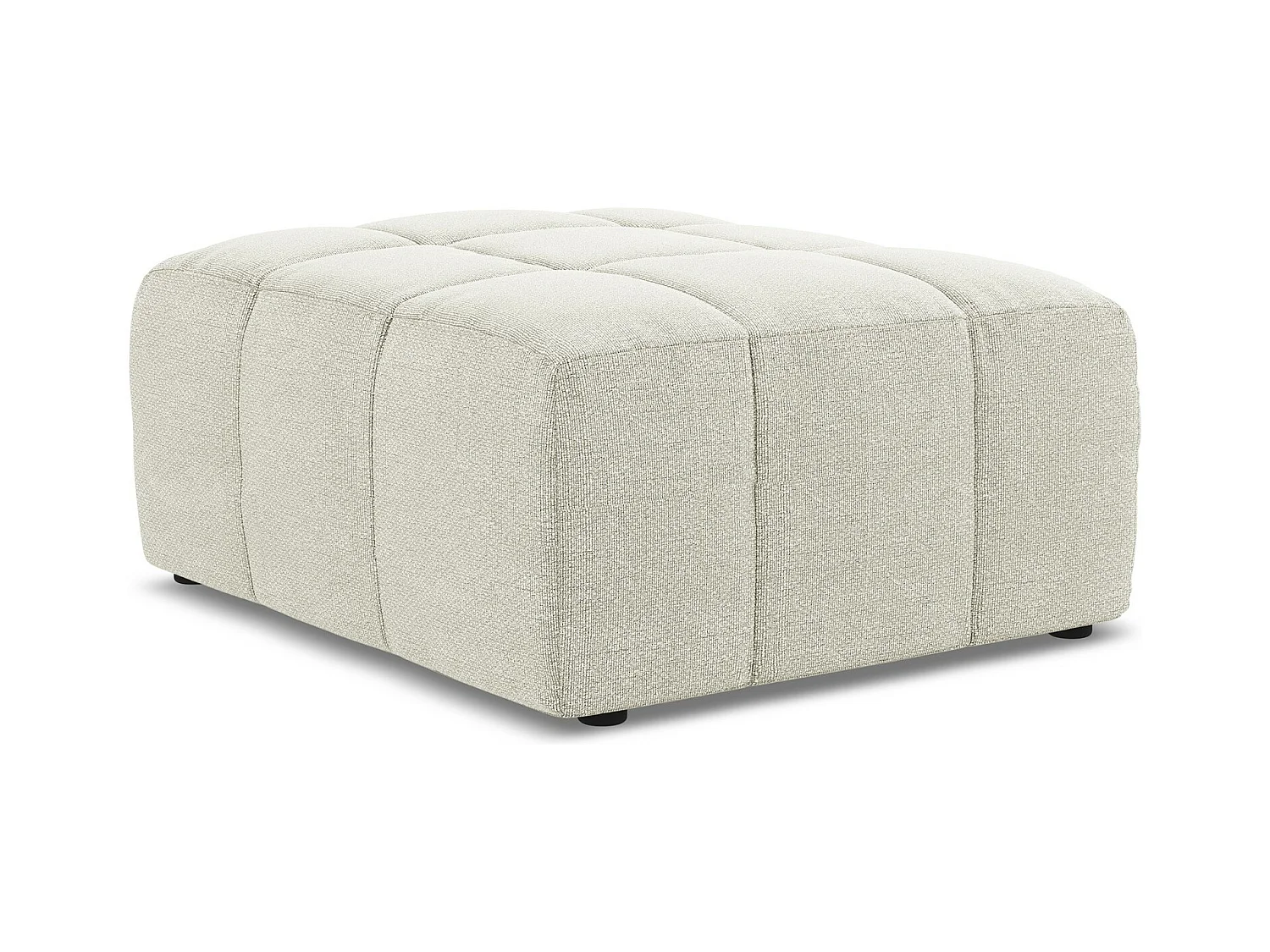 Pouf - Hocker - Bouclé - Sand - ALOHA