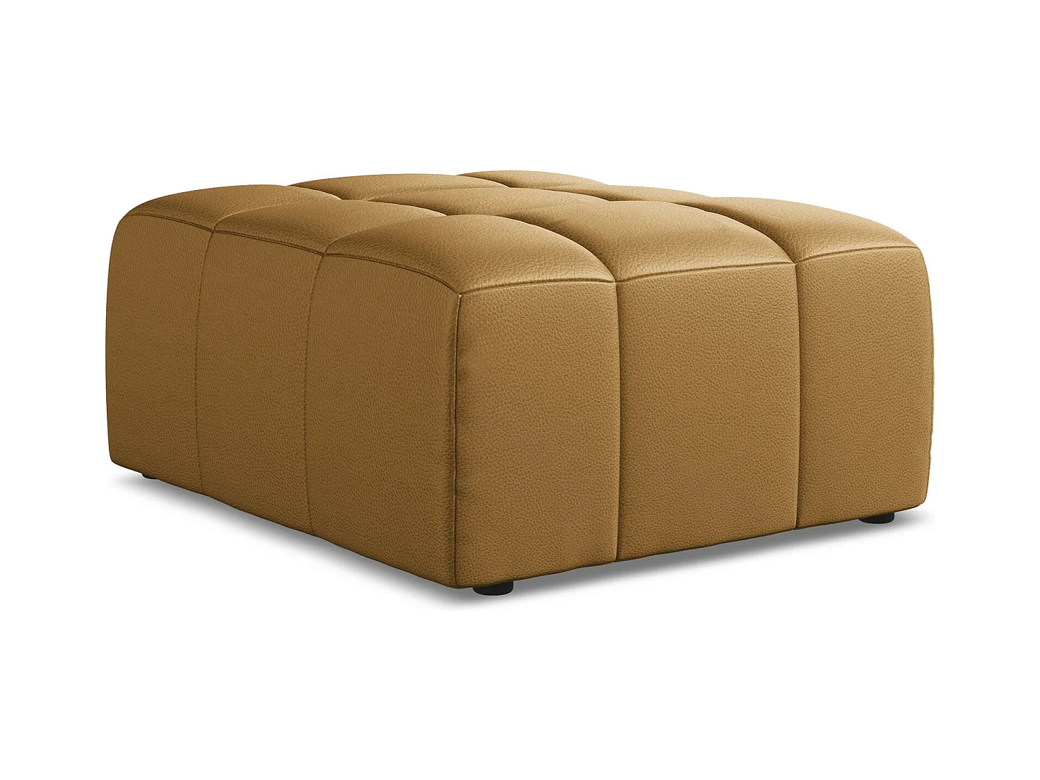 Pouf en similicuir - carmel - ALOHA