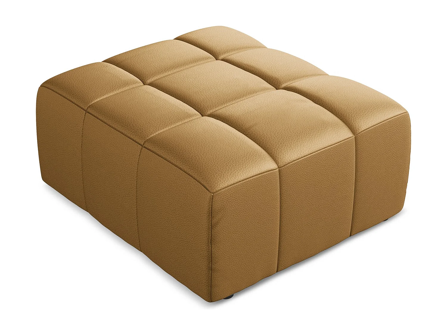 Pouf en similicuir - carmel - ALOHA