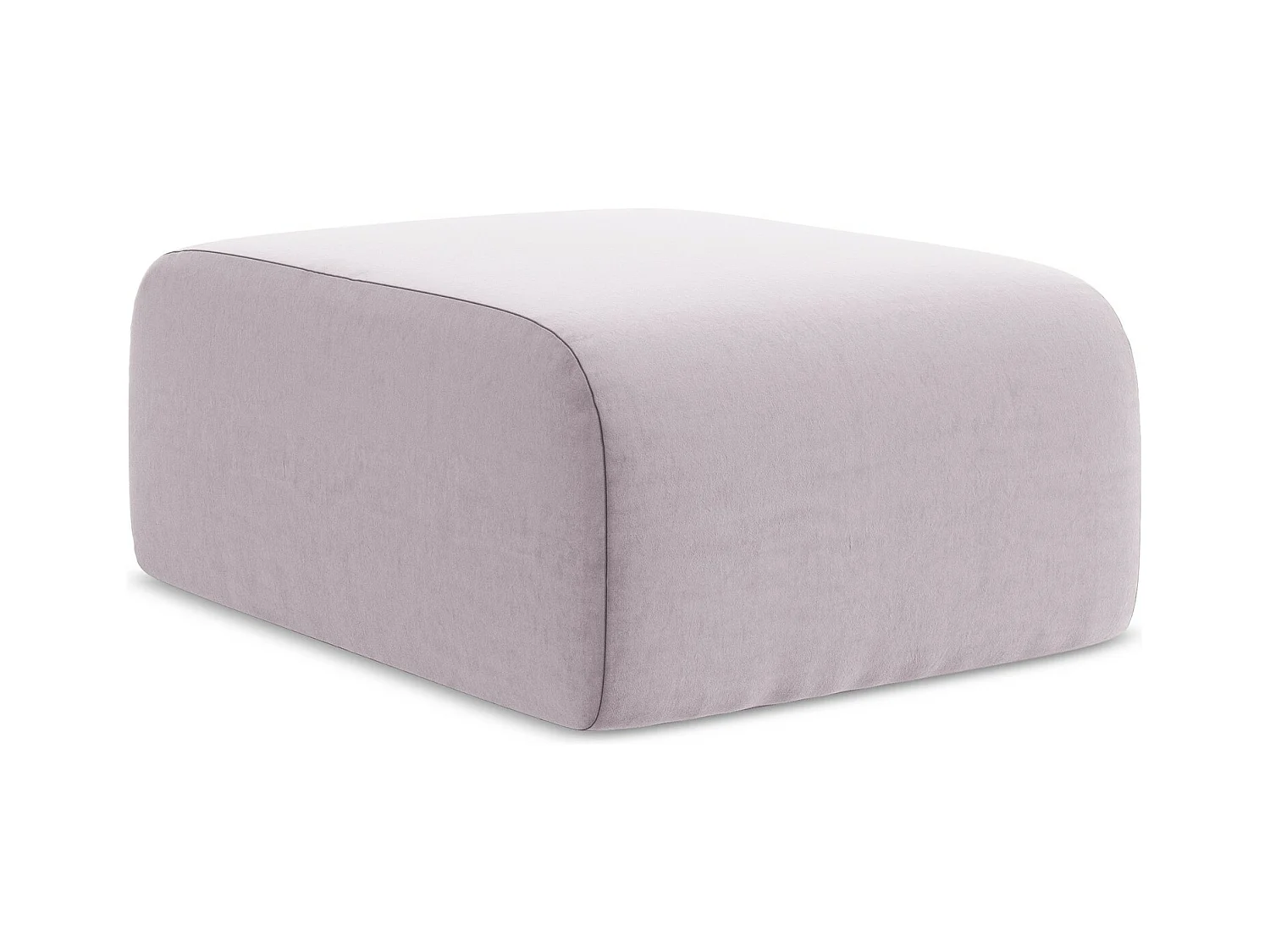 Pouf - Hocker - Samt - Lavendel - LANI