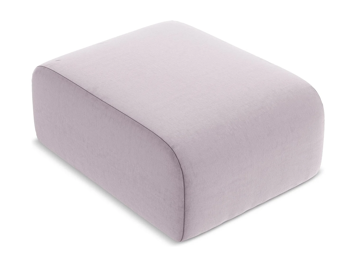 Pouf - Hocker - Samt - Lavendel - LANI