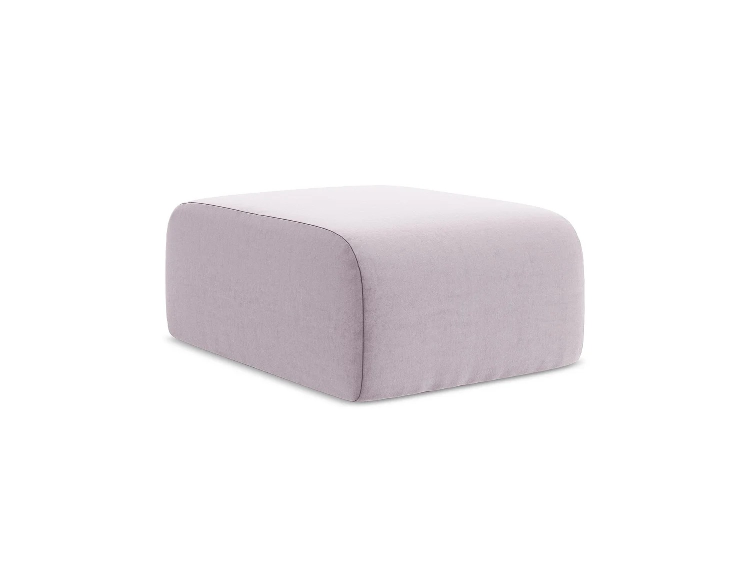 Poef van lavendel velours - CERVO