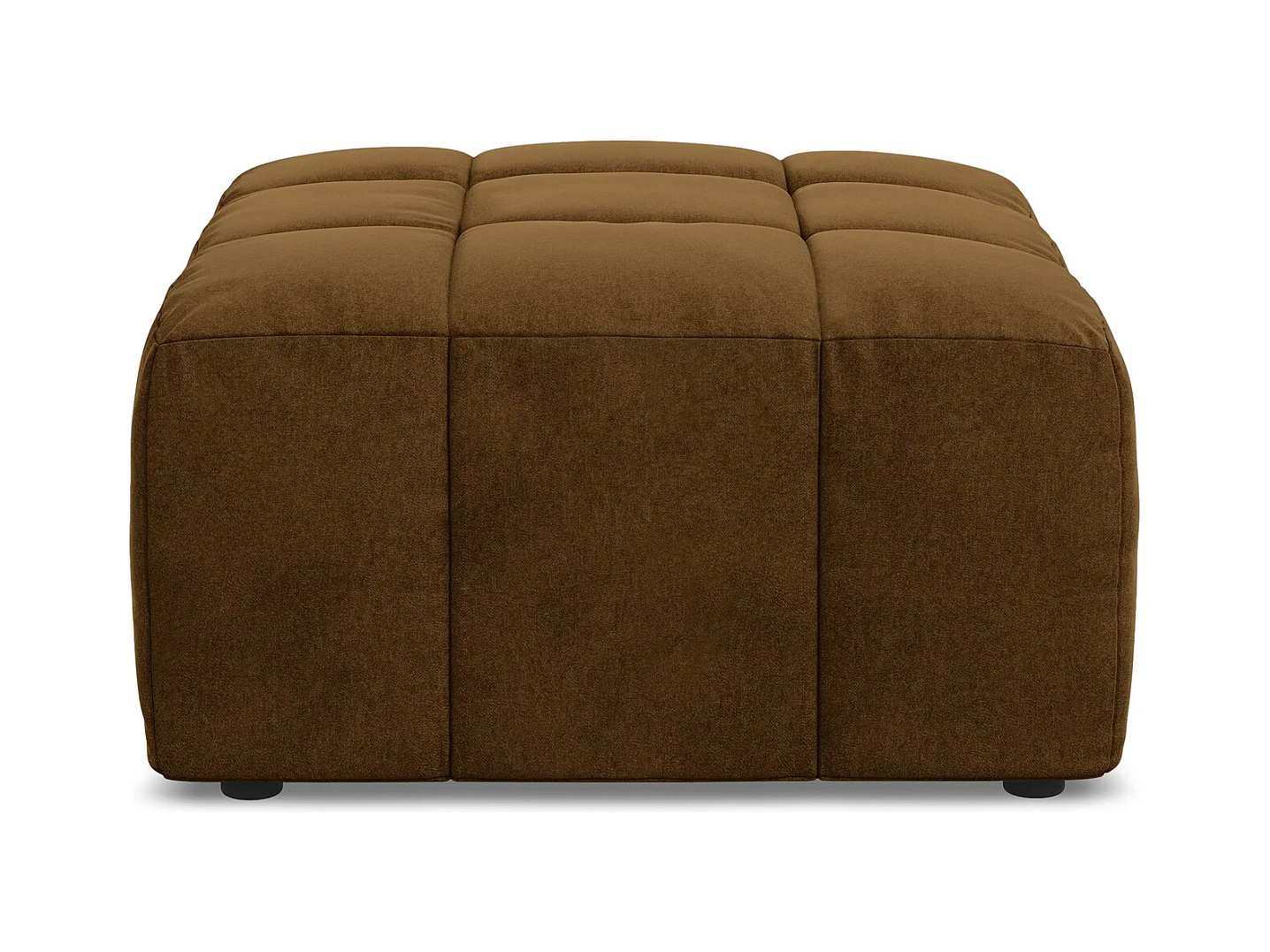 Pouf - Hocker - Samt - Senf - ALOHA