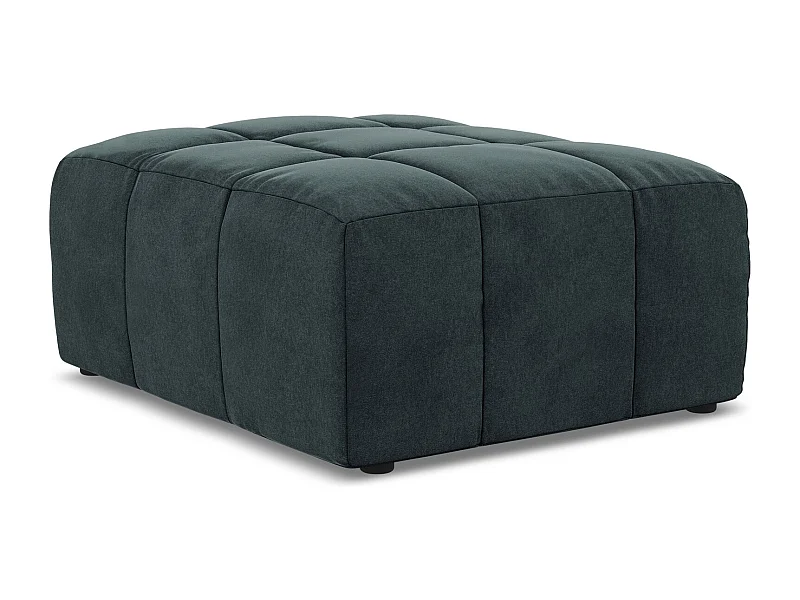 Pouf - Hocker - Samt - Marine - ALOHA