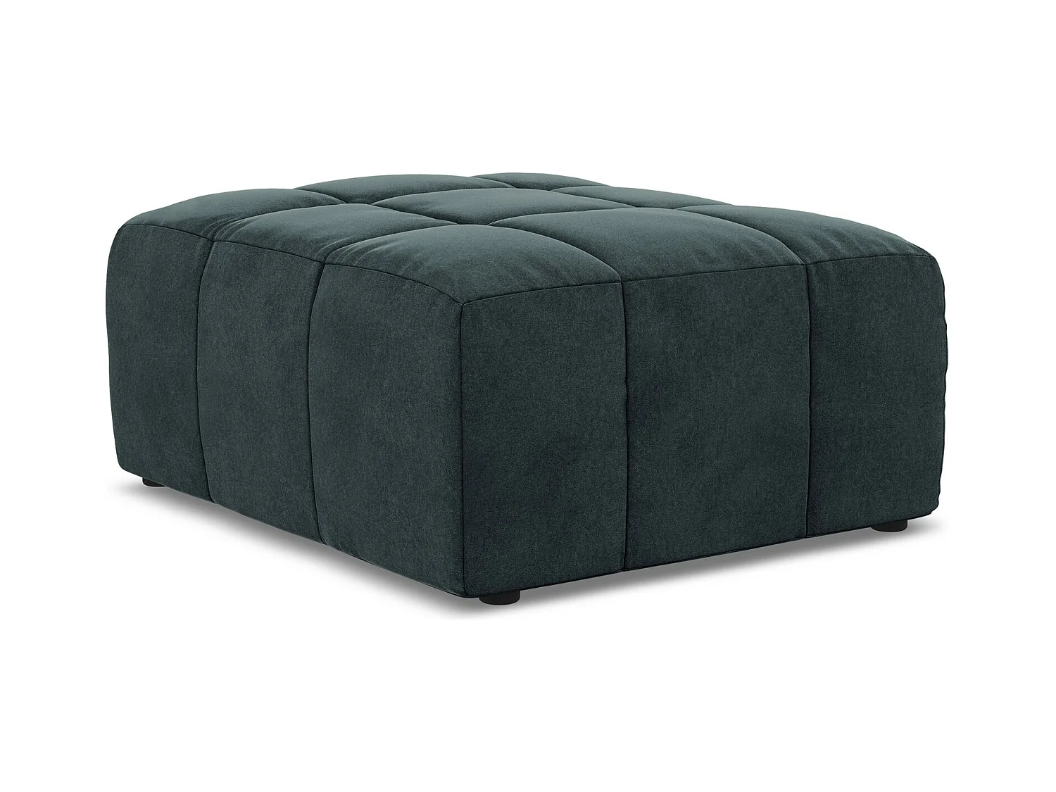 Pouf - Hocker - Samt - Marine - ALOHA