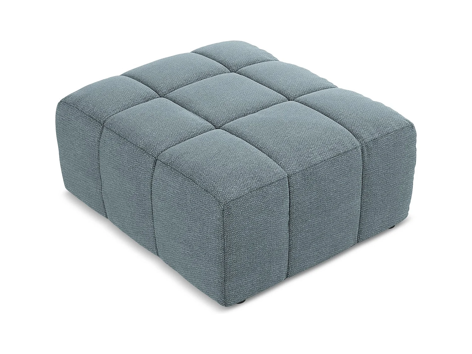 Pouf - Hocker - Bouclé - Jeans - ALOHA