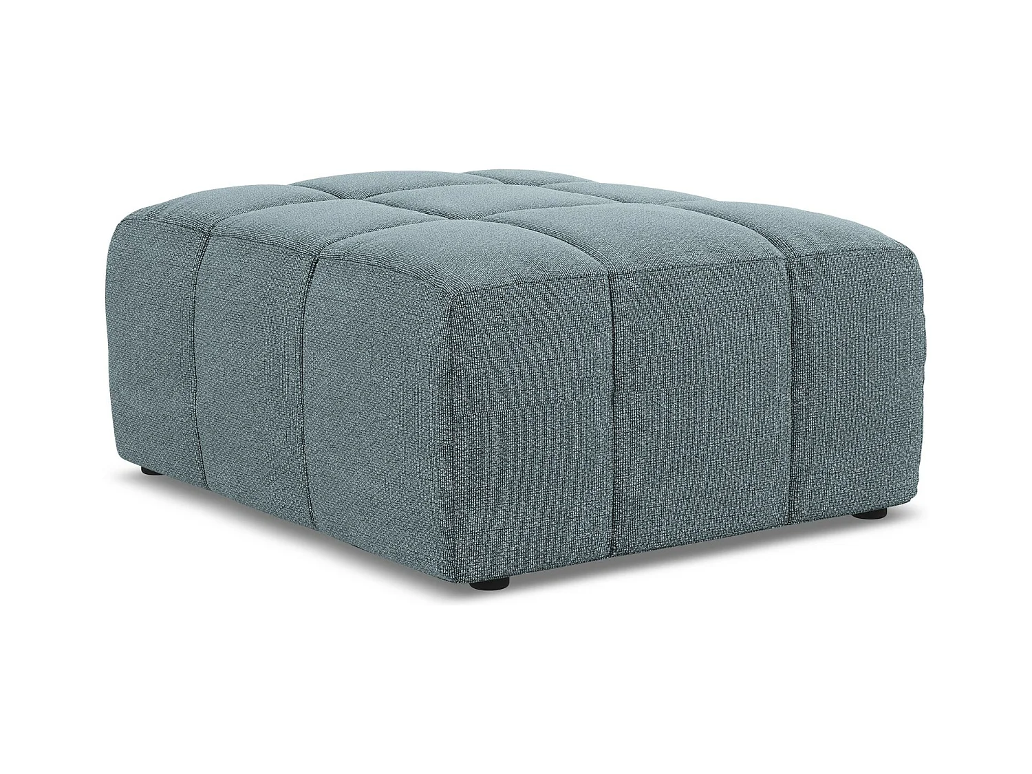 Pouf - Hocker - Bouclé - Jeans - ALOHA