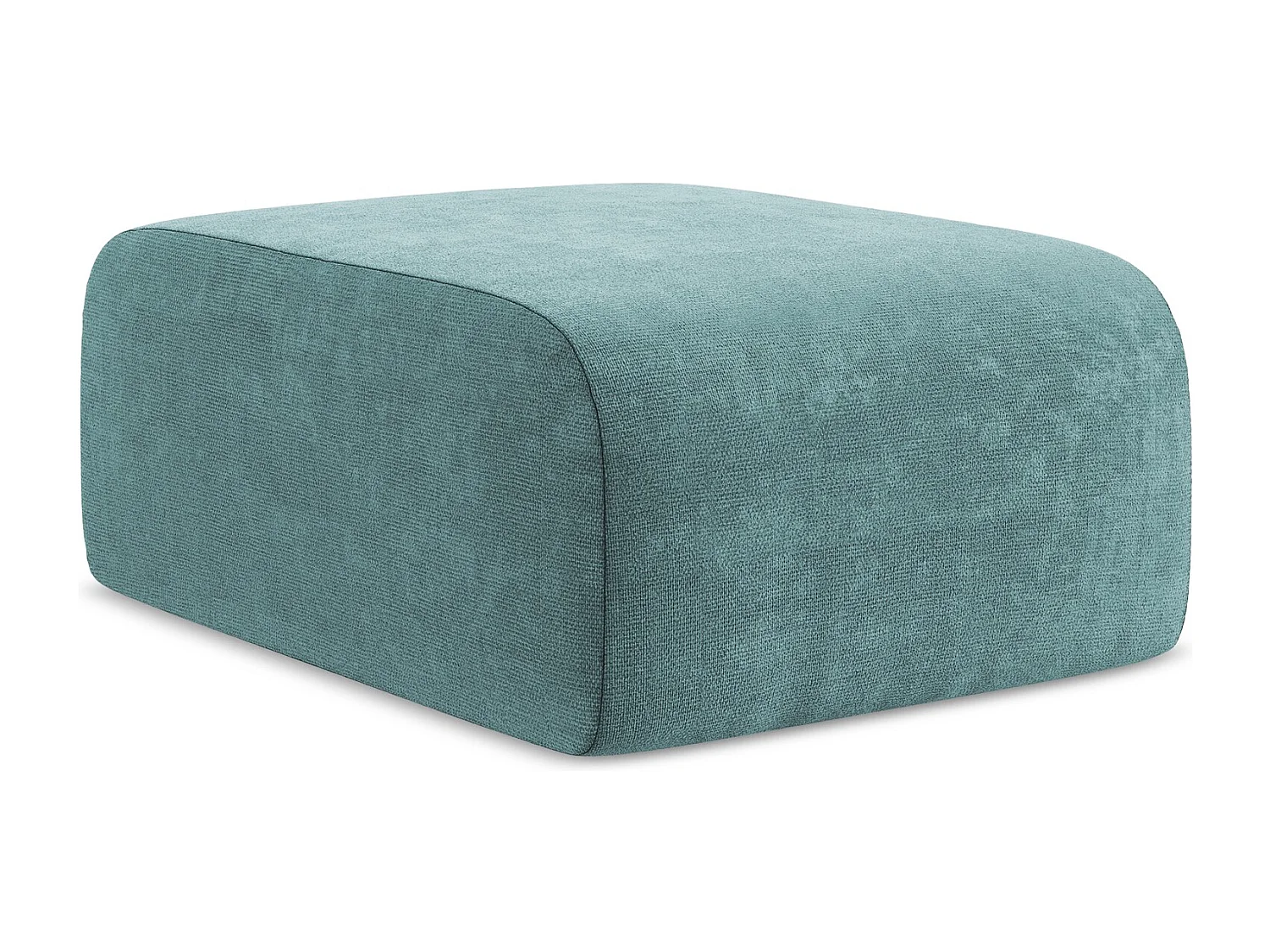 Pouf - Hocker - Chenille - Jeans - LANI