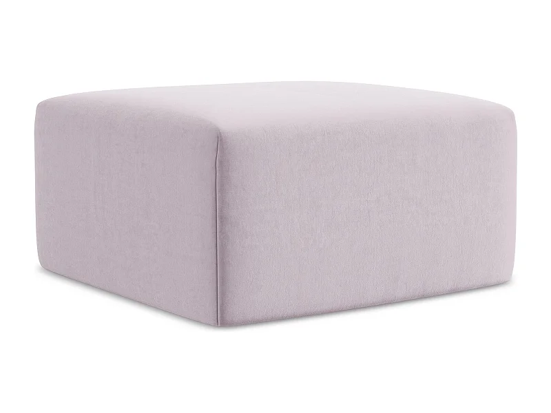 Poef van lavendel velours - KELI