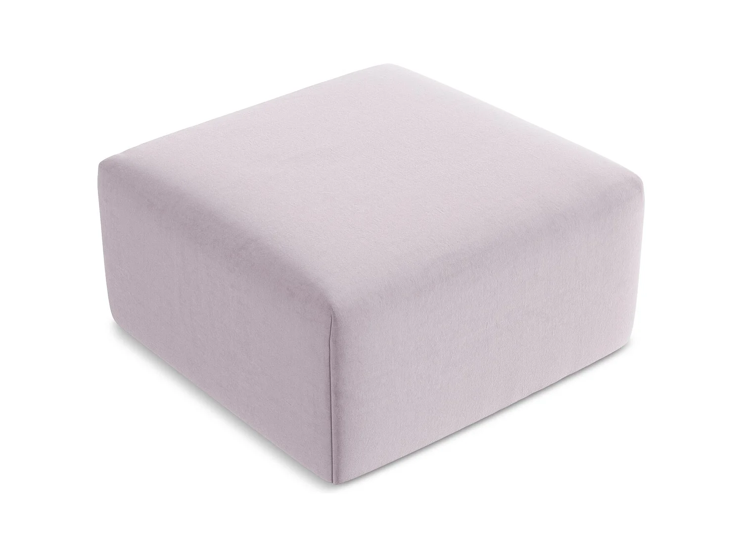 Pouf - Hocker - Samt - Lavendel - KELI