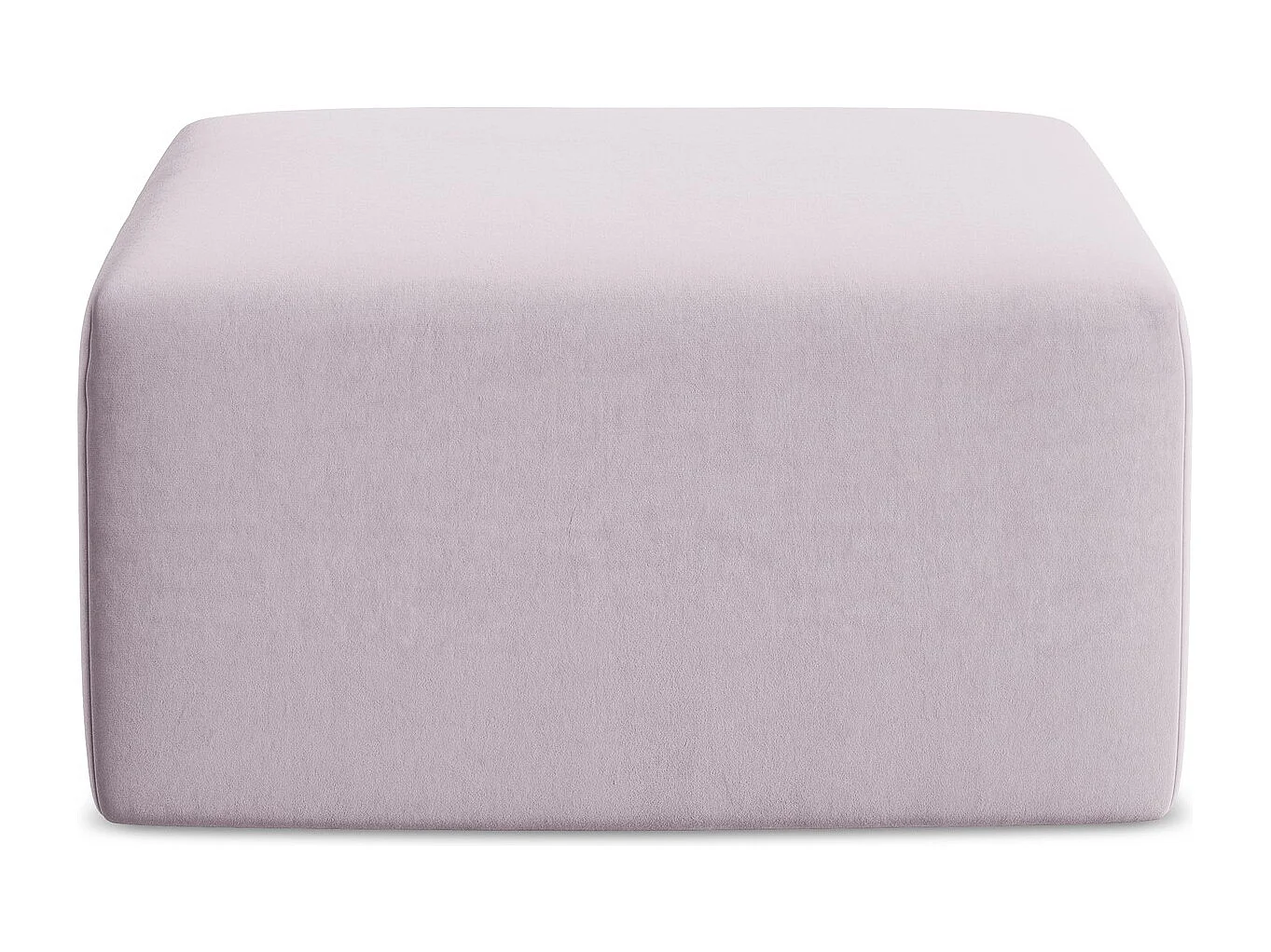 Poef van lavendel velours - KELI