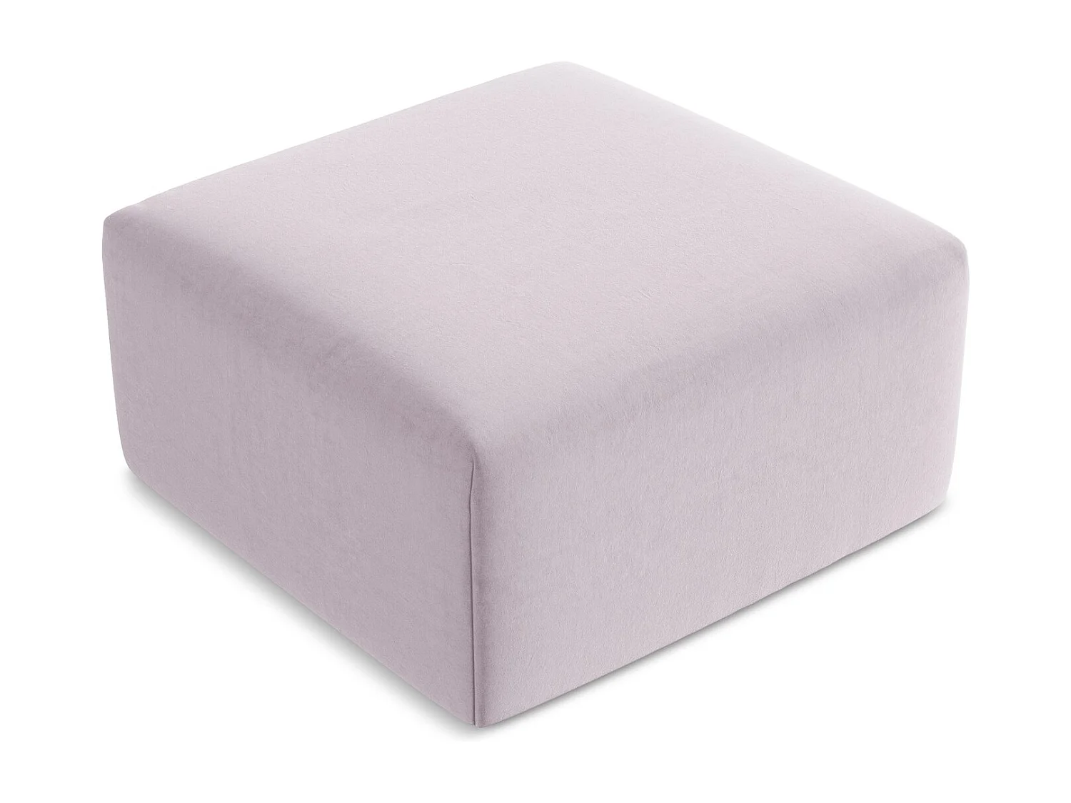 Poef van lavendel velours - KELI