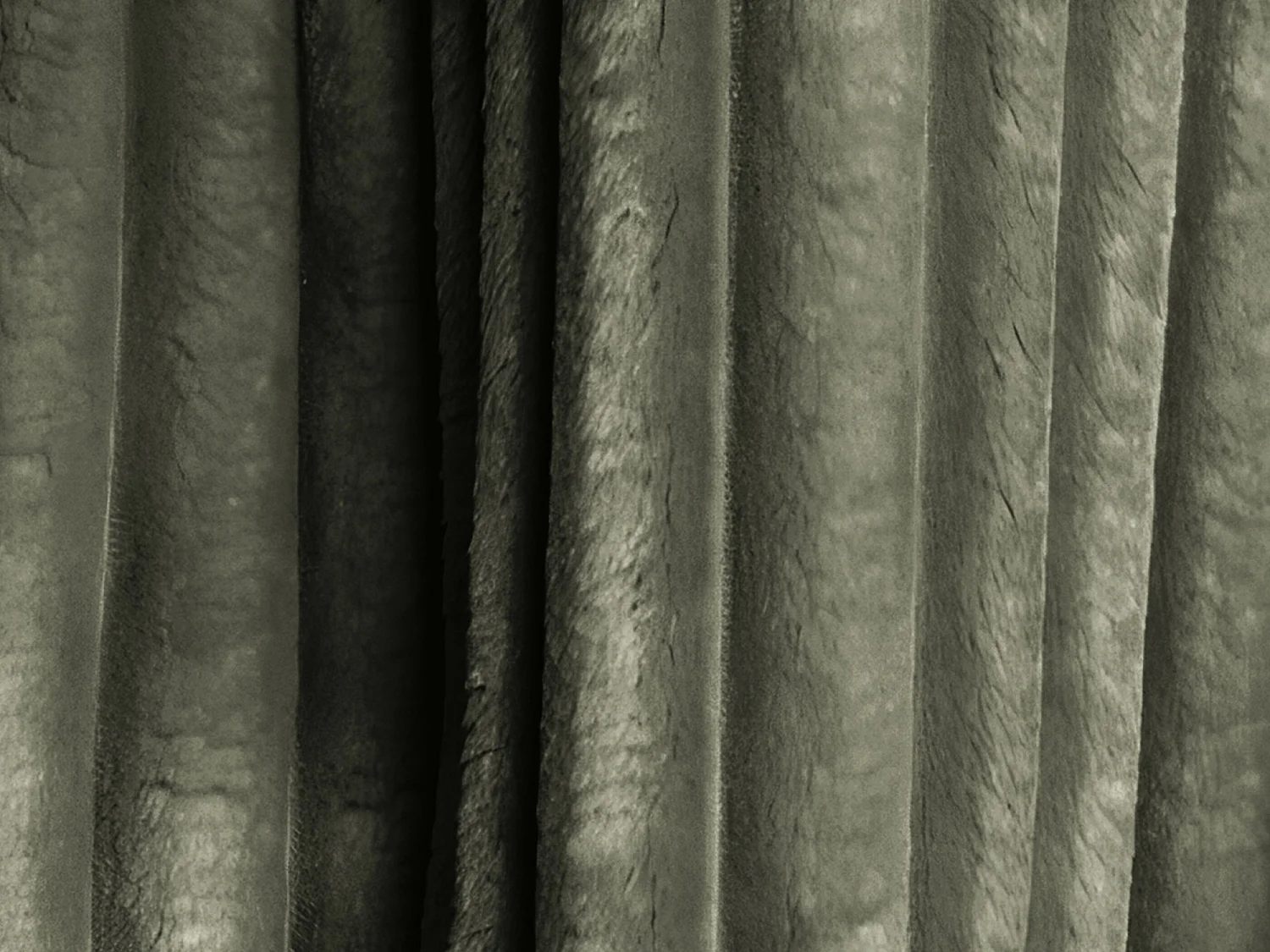 Große Wohnlandschaft Links - - Cord - Olive - KELI