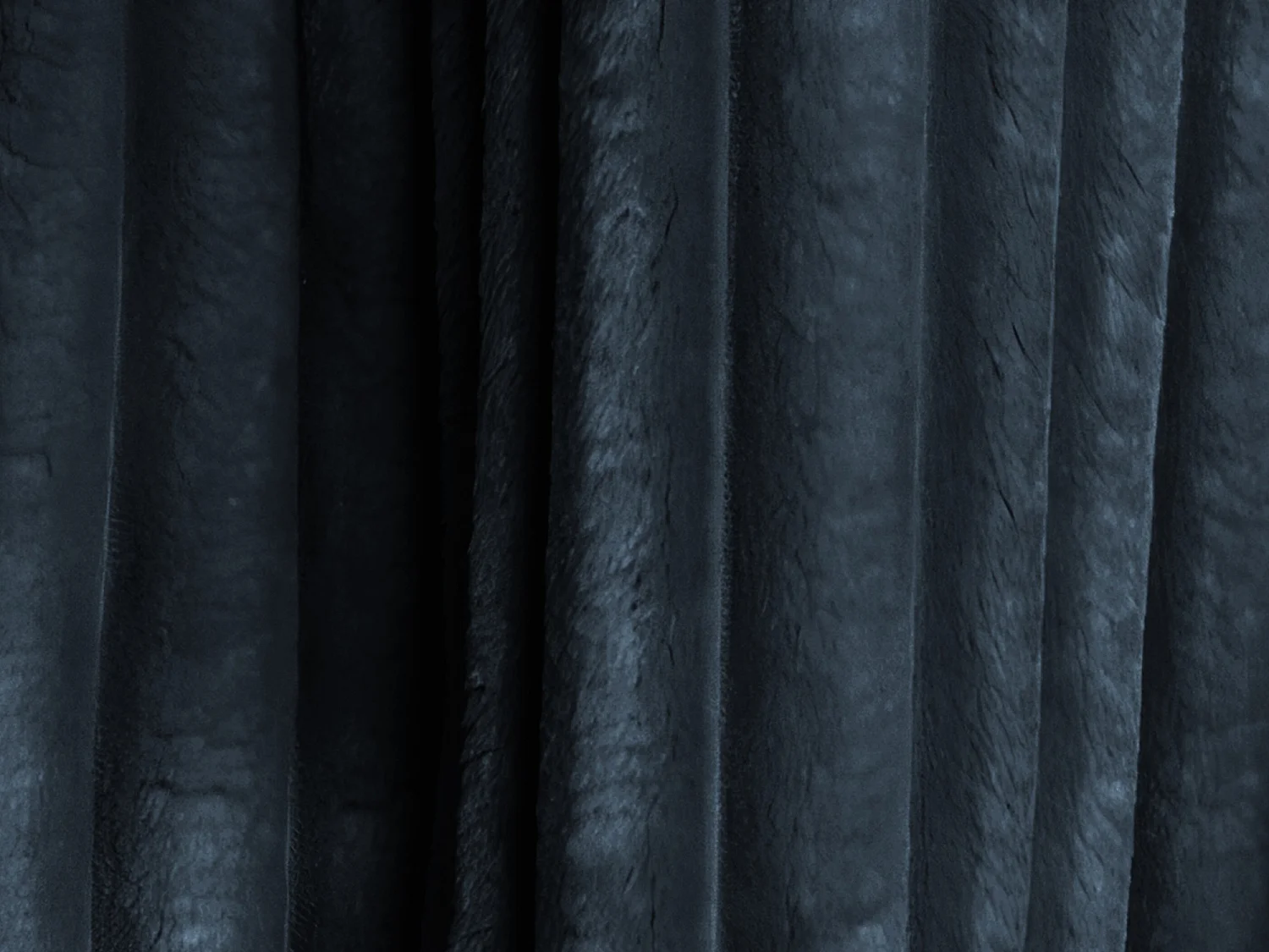 Vierzits modulaire bank van koningsblauw ribfluweel - KELI