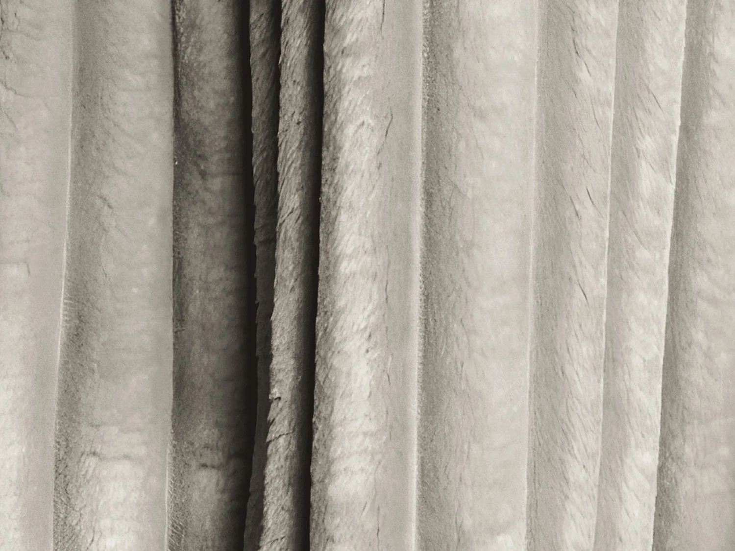 Modulaire hoekbank rechts van donkerbeige ribfluweel - KELI