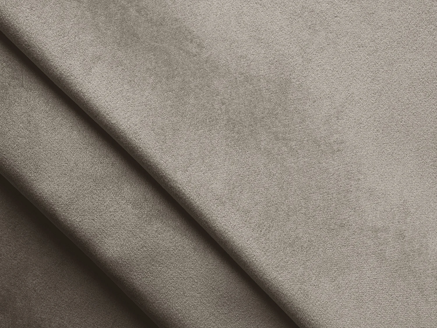 Canapé 3 places convertible en velours - taupe - MILU