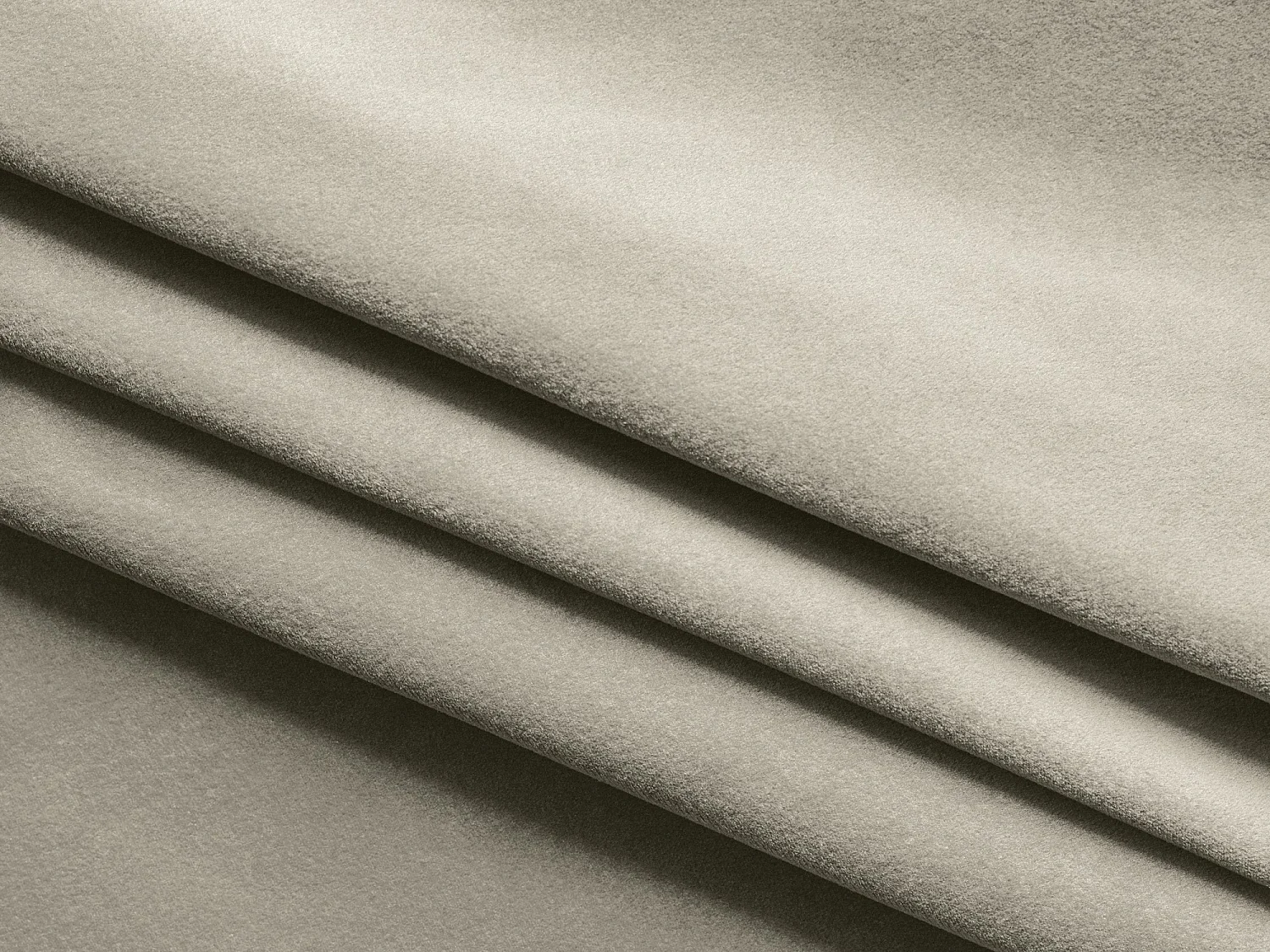 Canapé 3 places convertible en velours - perle - HULA