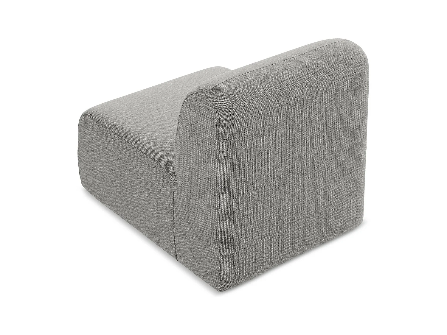 Modular - Mittelsofa - Bouclé - Hellgrau - LANI