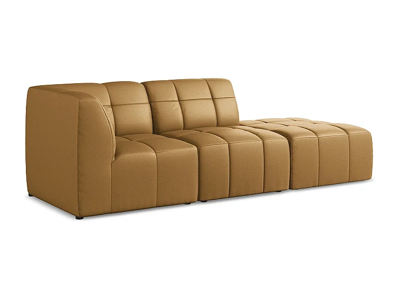3-Sitzer Modulares Ecksofa - Ecke Rechts - Kunstleder - Carmel - ALOHA