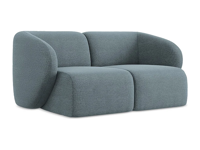 2-Sitzer Sofa - - Bouclé - Jeans - LANI