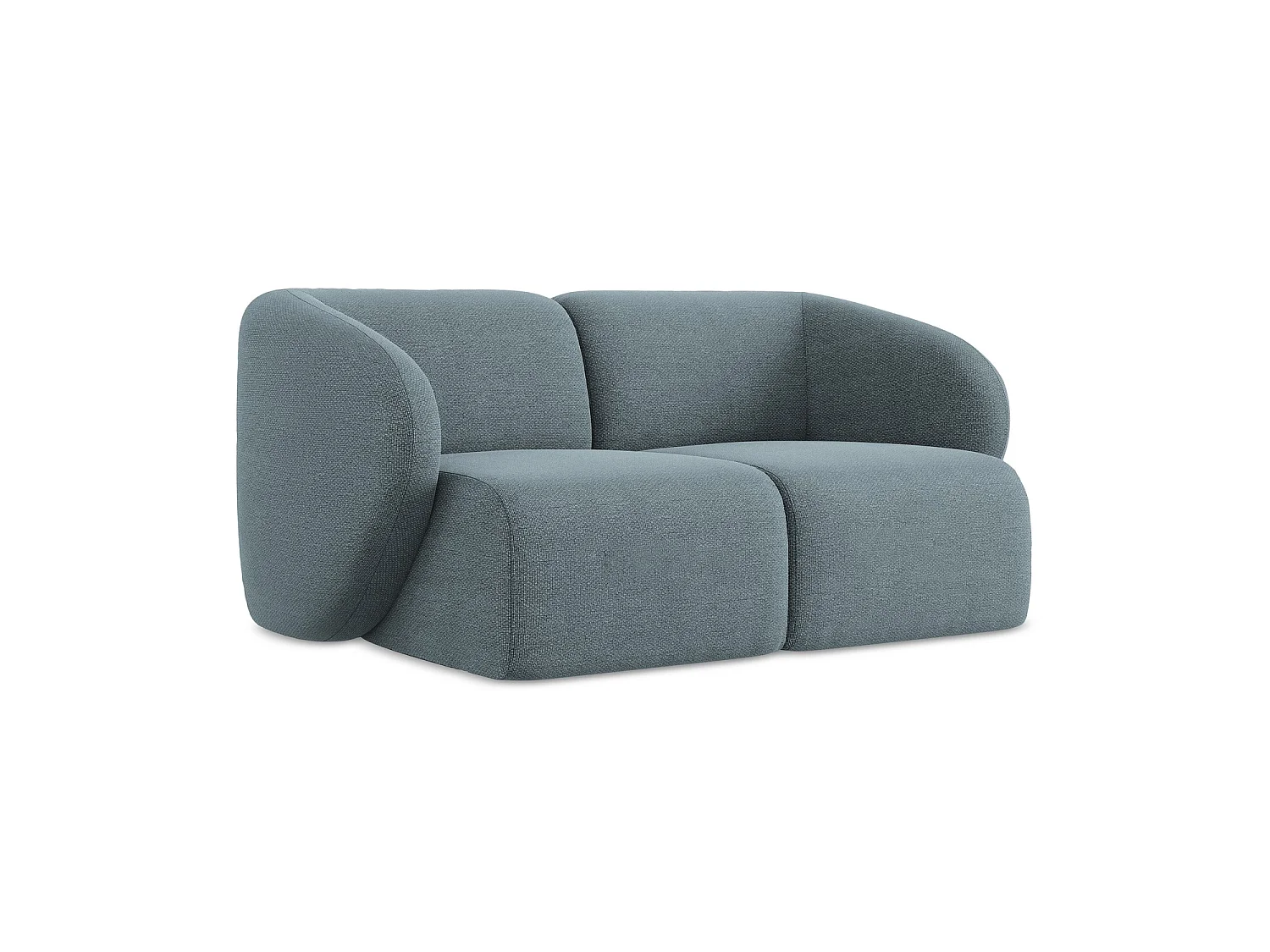 2-Sitzer Sofa - - Bouclé - Jeans - CERVO