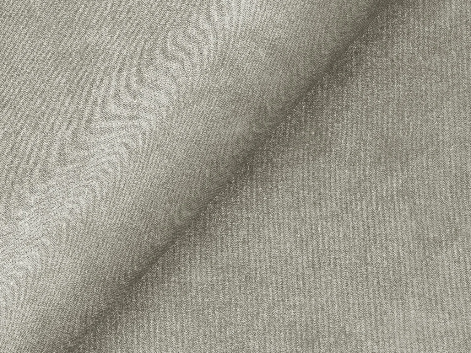 Canapé modulable 2 places en velours - gris clair - ALOHA