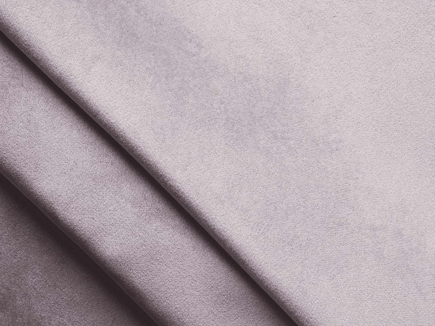 Modulaire hoekbank rechts van lavendel velours - KELI