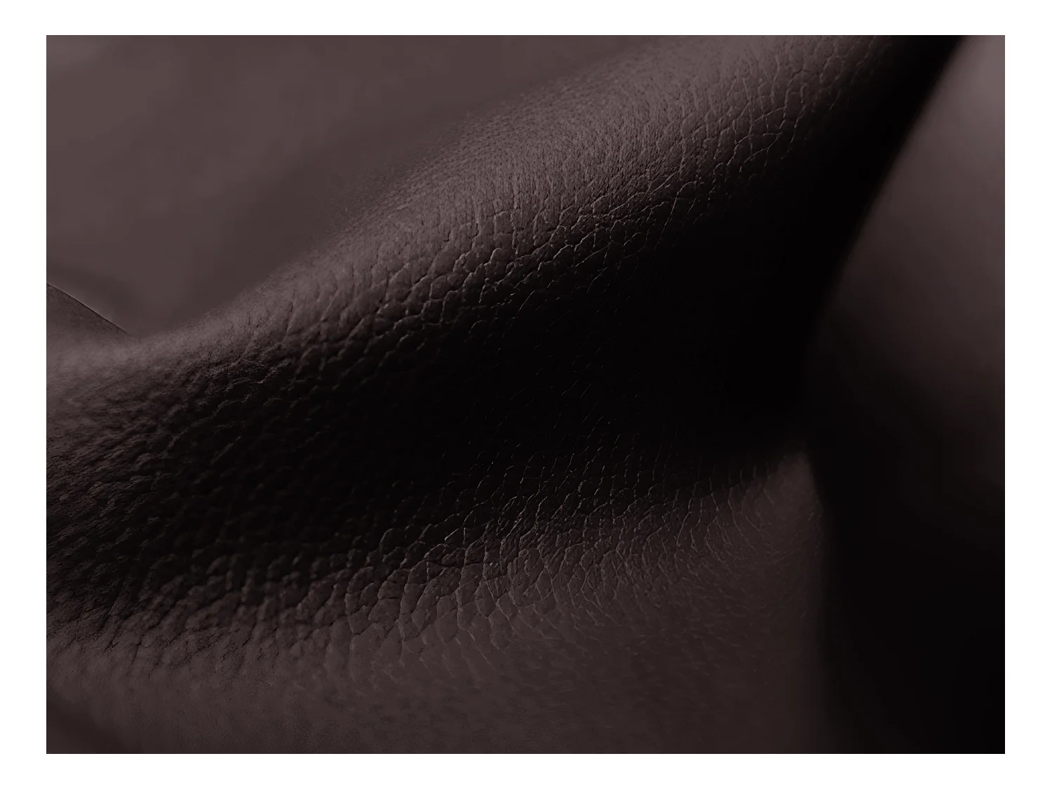 2-Sitzer Sofa - - Kunstleder - Pflaume - ALOHA