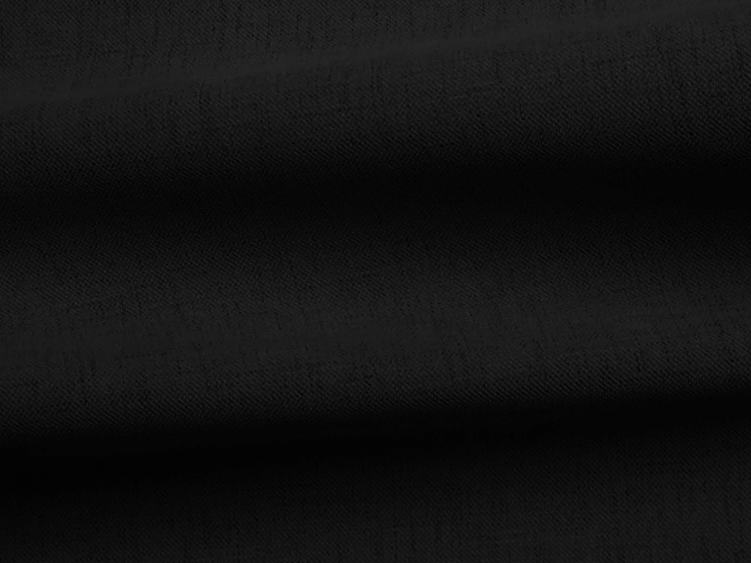 Sofá de canto modular direito 3 lugares em tecido texturizado preto - KELI